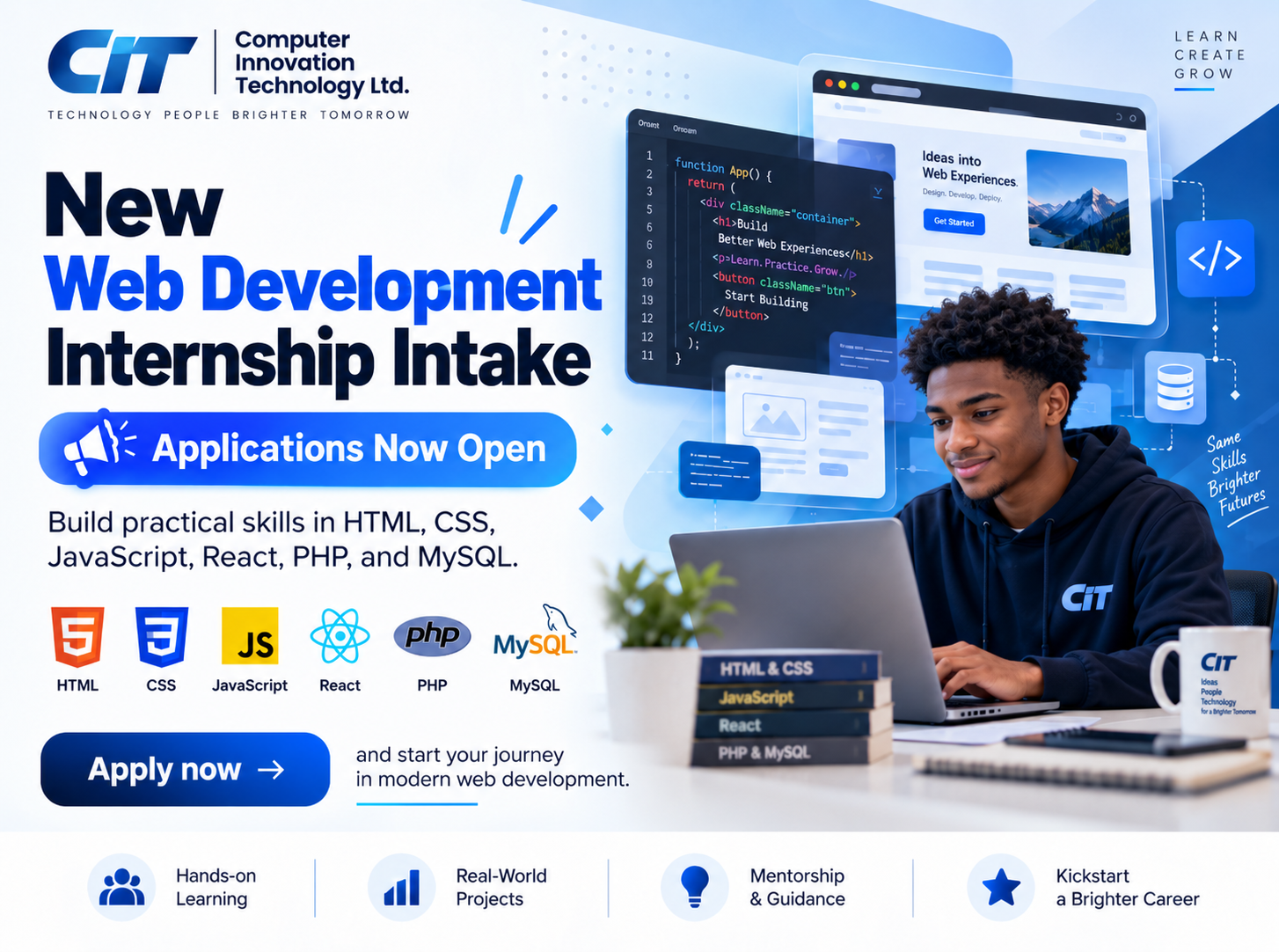 Web Development Internship